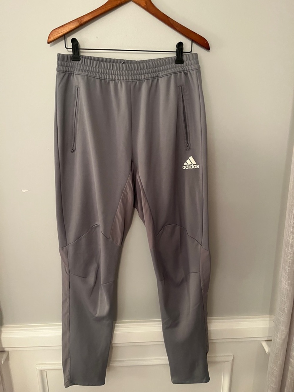 adidas Light Gray Training Joggers